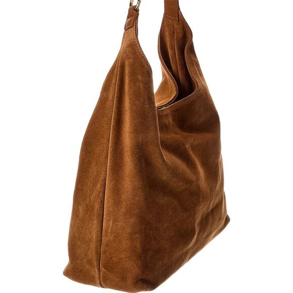 Isabella Rossetti Ophelia27 Suede Tote, Brown - Picture 3 of 4